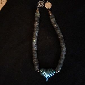 Statement Necklace Hand Design